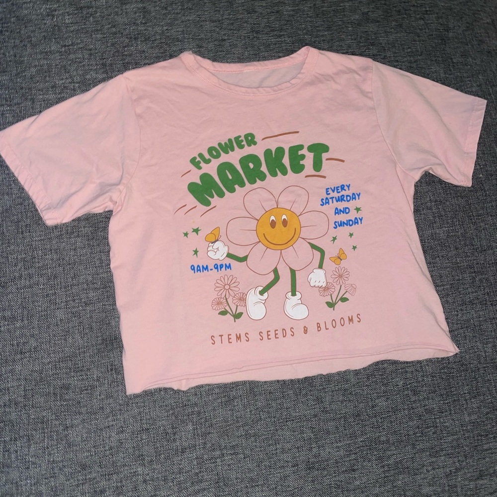 Flower power shirt size small